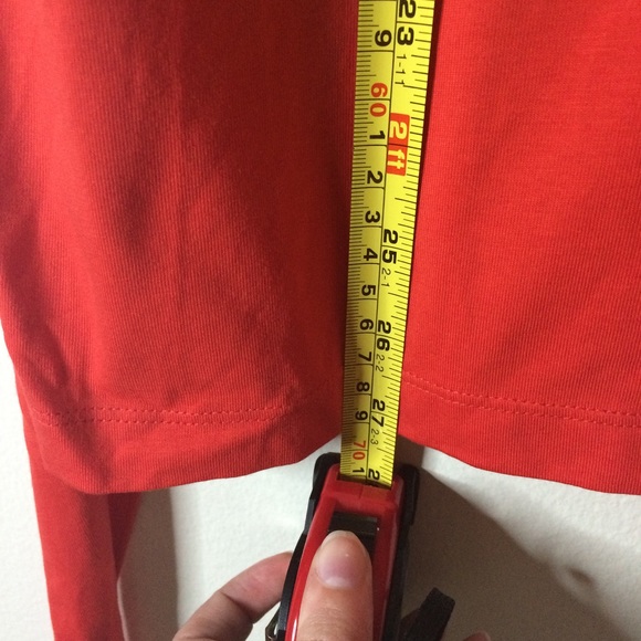 Sandro Red Front Tie Sleeveless Blouse Cotton - Picture 16 of 16